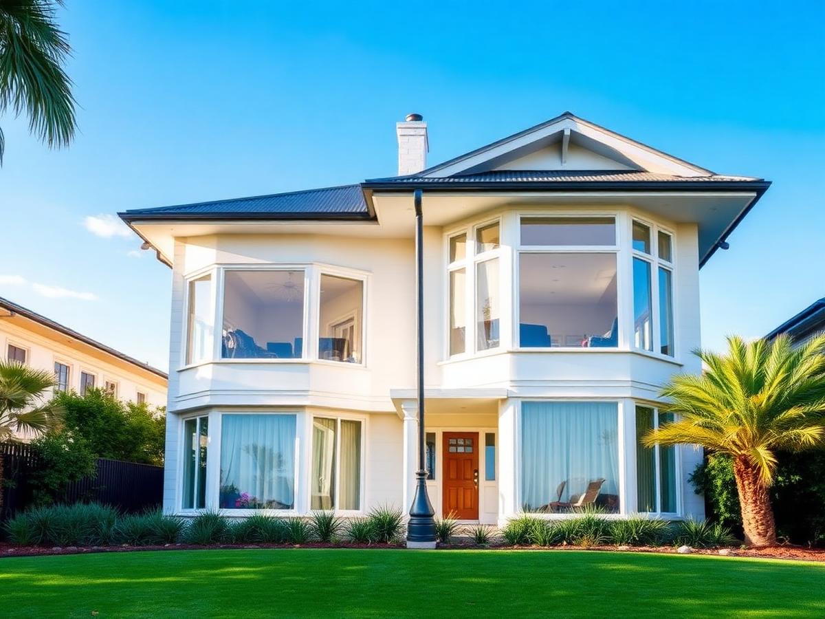 Two-storey Perth home with clean windows